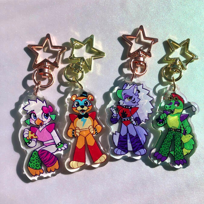 acrylic charms